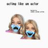 undefined acting like an actor