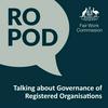 undefined RO pod: Talking about governance of registered organisations