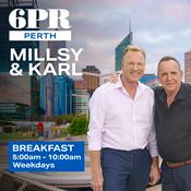 Podcast 6PR Breakfast with Millsy and Karl