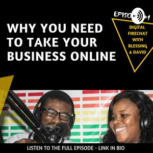 Digital Fire Chat show with Blessing and David